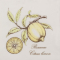 White Lemon on Cotton