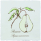 Pear on Cotton 