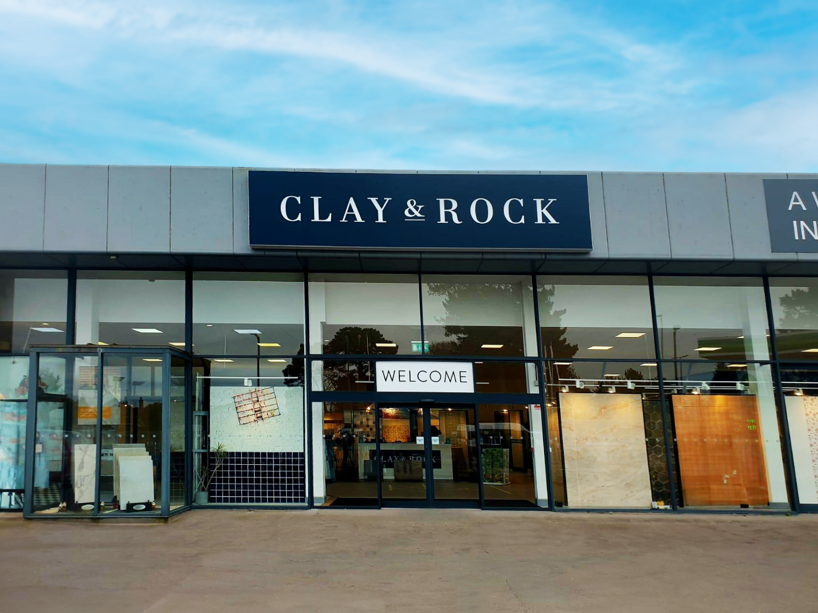 The Original Style Tile Showroom in Bournemouth is now Clay & Rock!