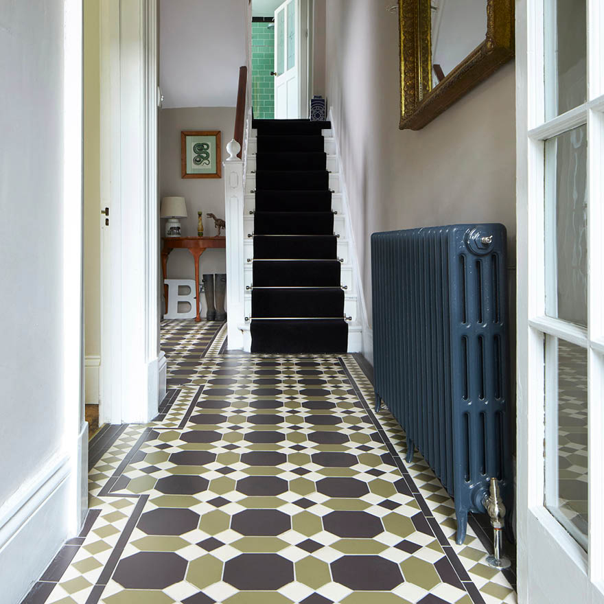 A Stunning Home Renovation with Victorian Floor Tiles
