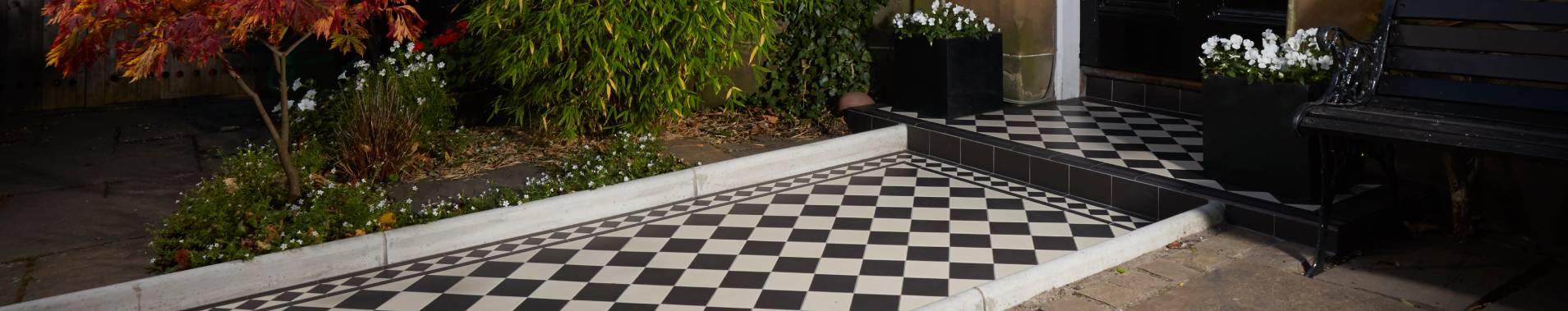 Black Floor Tiles