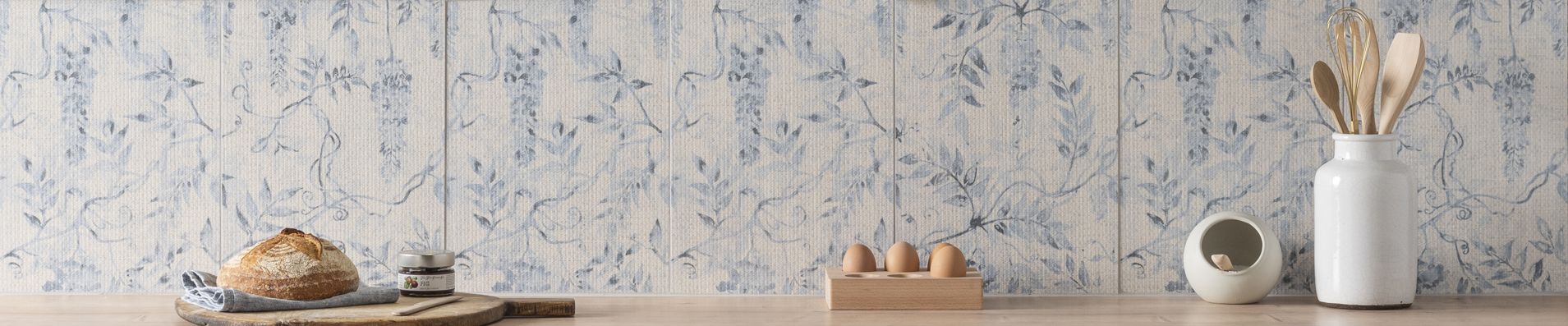Blue Kitchen Tiles