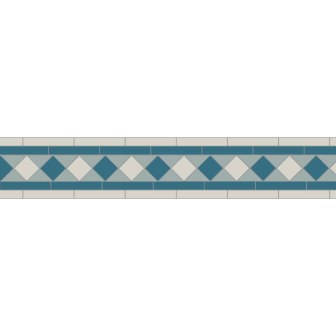 Bennett Grey, Dover White and Pugin Blue
