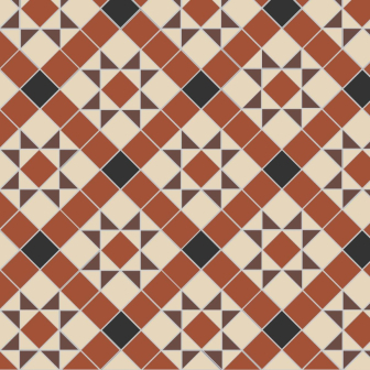 Blenheim Black, Brown, Red & White