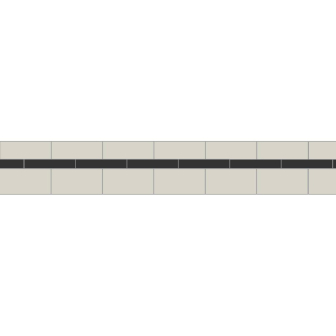 Simple Border 3 Black & Dover White