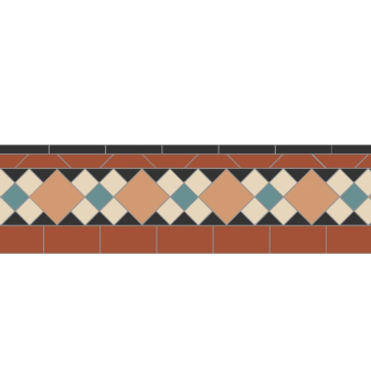 Wordsworth Black, Blue, Buff, Red & White
