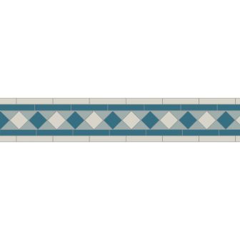 Bennett Grey, Dover White and Pugin Blue