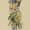 Bird & Butterfly Left Bdr