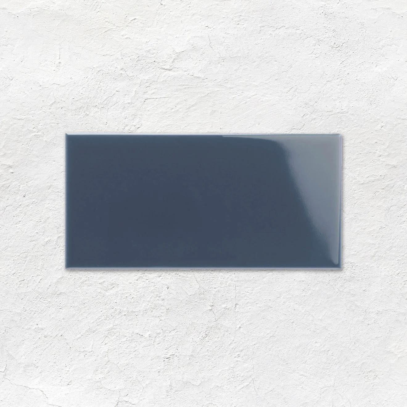 Ascot Blue Albert Dado (above) Ascot Blue Half Tile (below)
