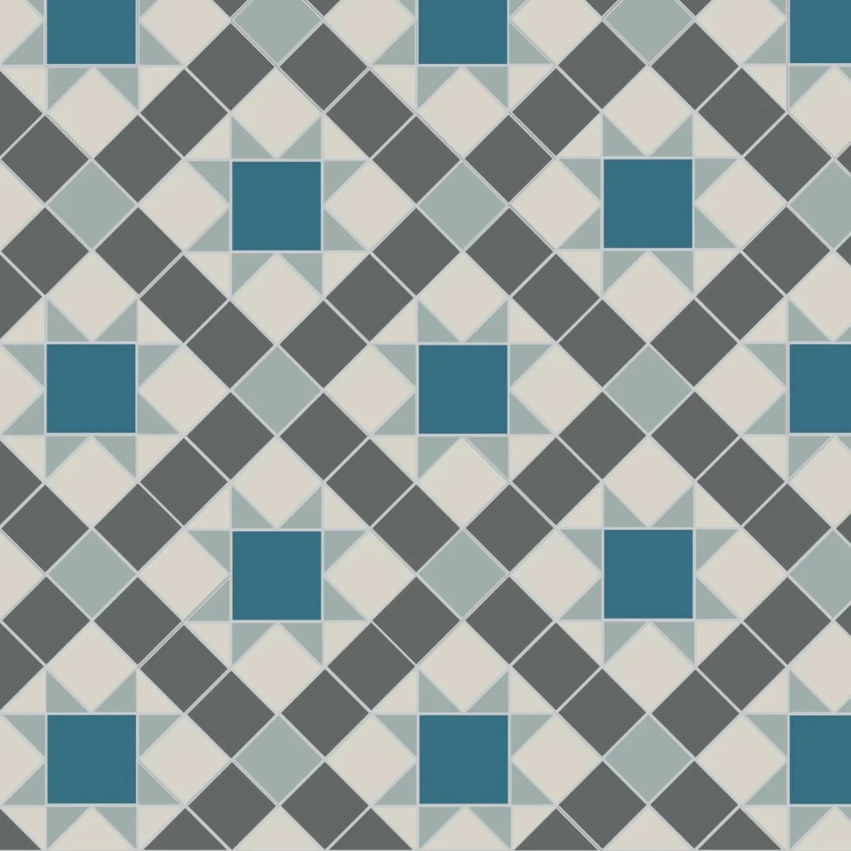 Blenheim Dover White, Grey, Pugin Blue & Revival Grey