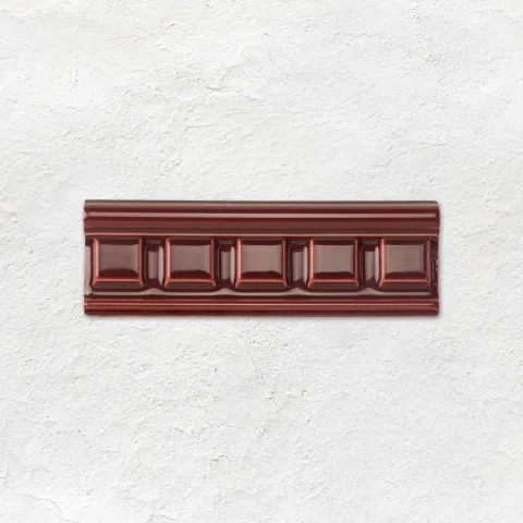 Artworks Dentil Moulding Burgundy