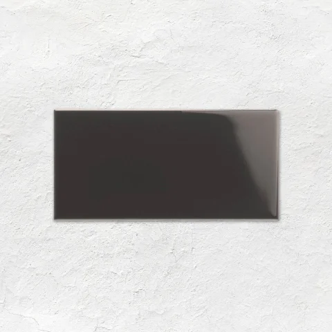Charcoal Grey Astragal Dado (above) Charcoal Grey Half Tile (below)