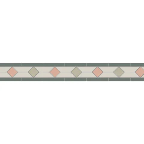 Clare Carnation Pink, Chester Mews, Dover White & Revival Grey