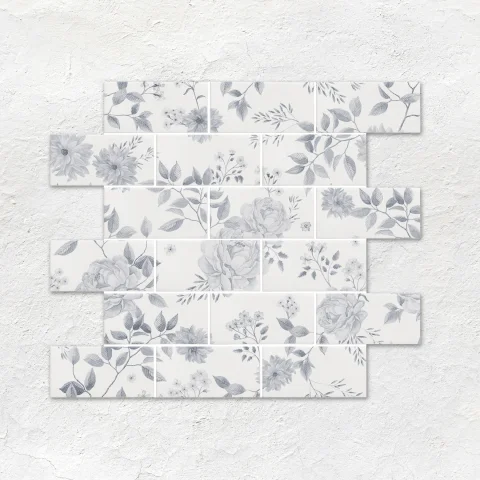 Cottage Garden Brickbond Blue (wall)