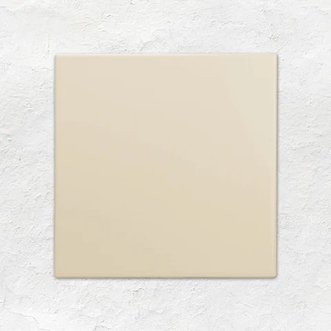 Colonial White Field Tile (wall) RH Glasgow Rose 3-Tile Panel (middle)
