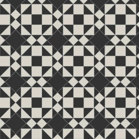 Eltham Black and Dover White