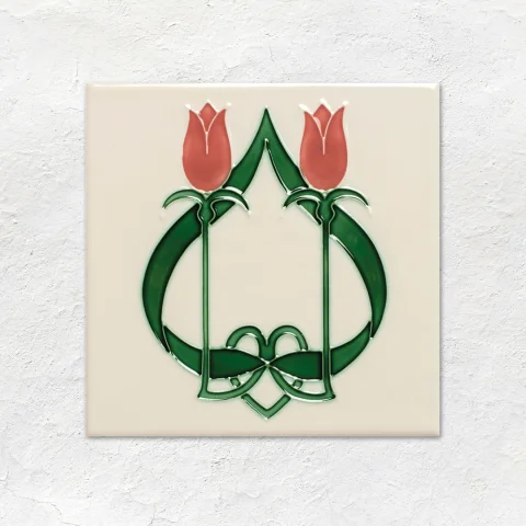 Vintage White Astragal Dado and Élysée on Vintage White (above) Vintage White Astragal Dado and Élysée Border on Vintage White (below)