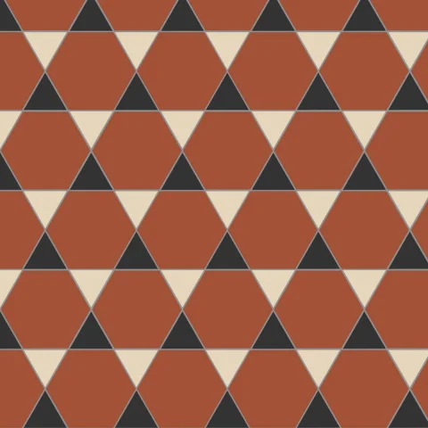 Hexham Black, White & Red