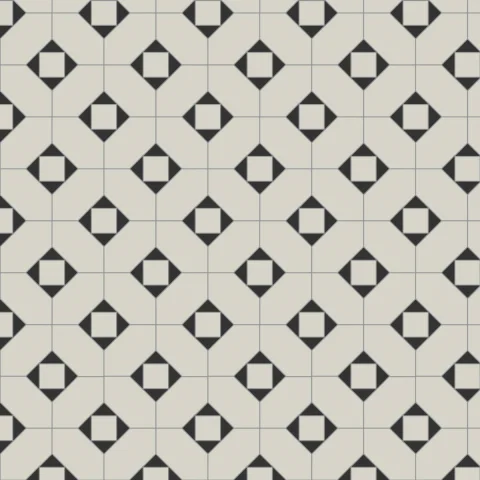 Huntingdon Black and Dover White