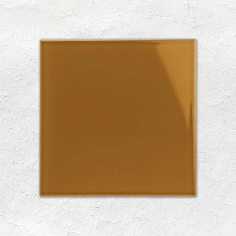 Ochre Dentil Dado and Ochre Sigma (above) Ochre Field Tile (middle) Ochre Skirting Tile (below)