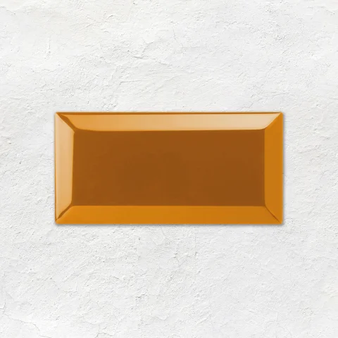 Ochre Dentil Dado (above) Ochre Astragal Dado (middle) Ochre Metro Tile (below)