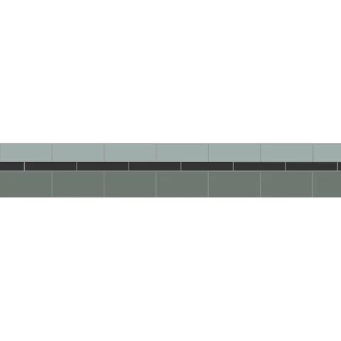 Simple Border 3 Black, Grey & Revival Grey