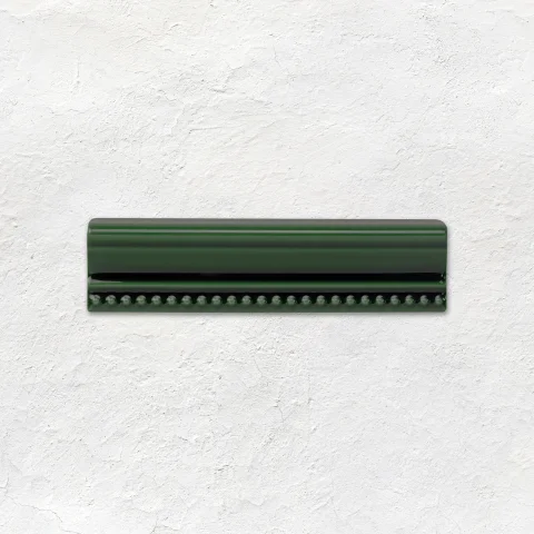 Victorian Green Hogarth Dado (above) Victorian Green Field Tile (middle) Victorian Green Skirting Tile (below) 