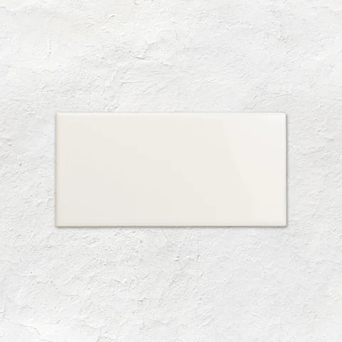 Vintage White Half Tile (wall)