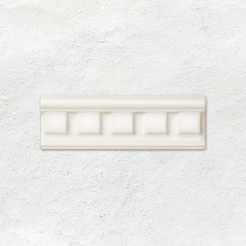 Artworks Dentil Moulding Vintage White