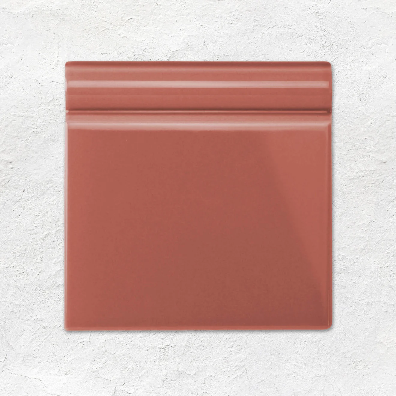 Duchy Pink Victoria Dado, Duchy Pink Rope Dado and Duchy Pink Sigma  (above) Duchy Pink Half Tile (middle) Ducky Pink Skirting Tile (below)