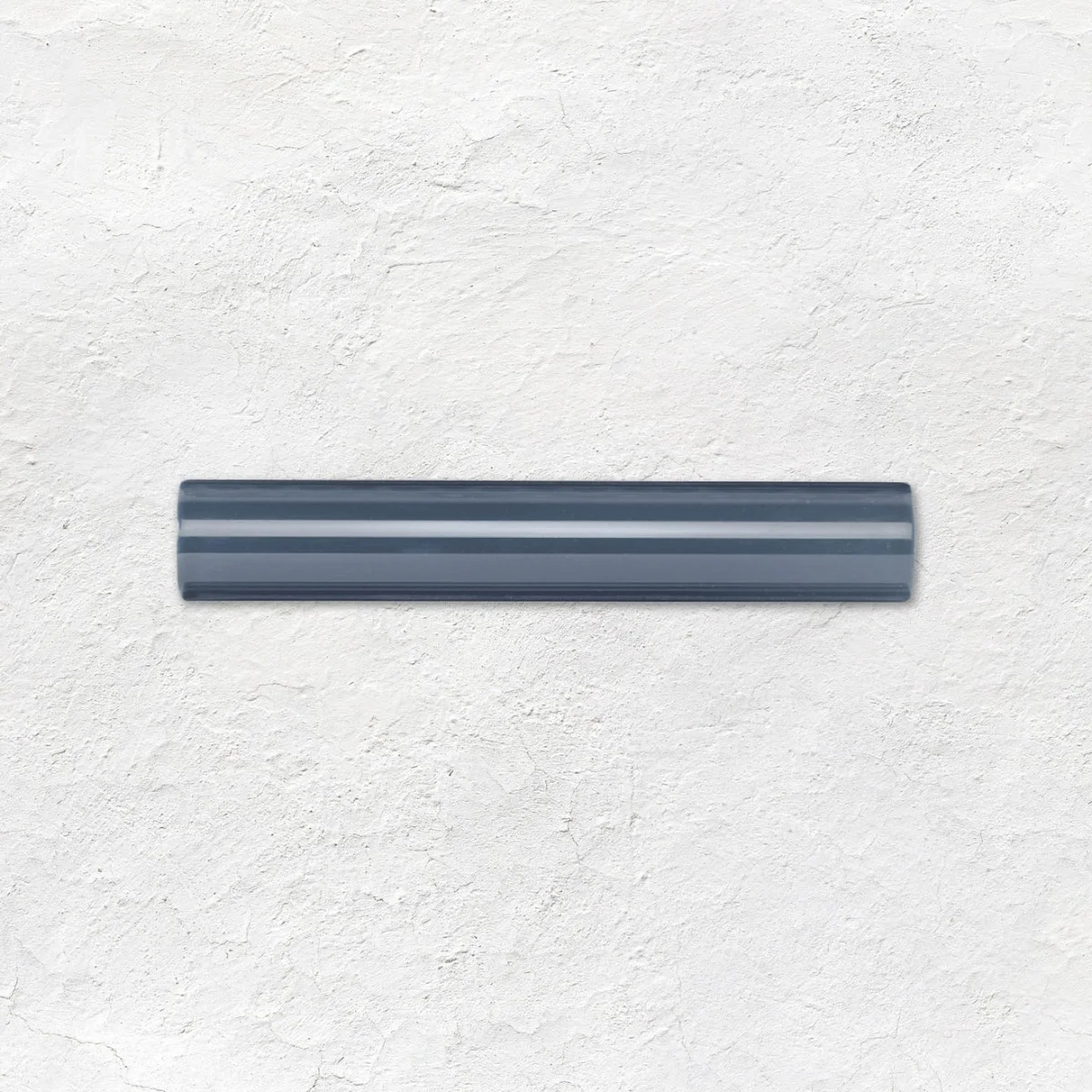 Ascot Blue Sigma Dado, Vintage White Omega Dado and St. James on Ascot Blue (above) Vintage White Half Tile (below)