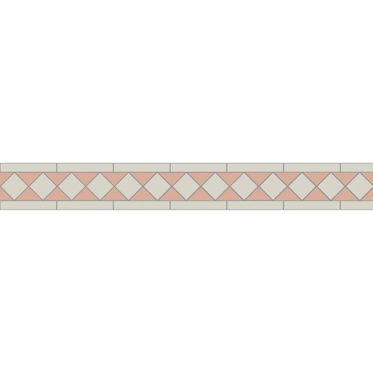 Kingsley Carnation Pink & Dover White