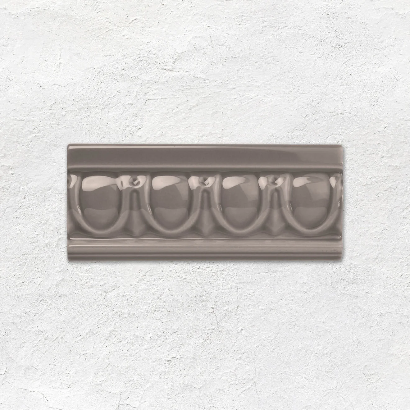 London Stone Egg & Dart Dado and London Stone Albert Dado (above) London Stone Half Tile (below)