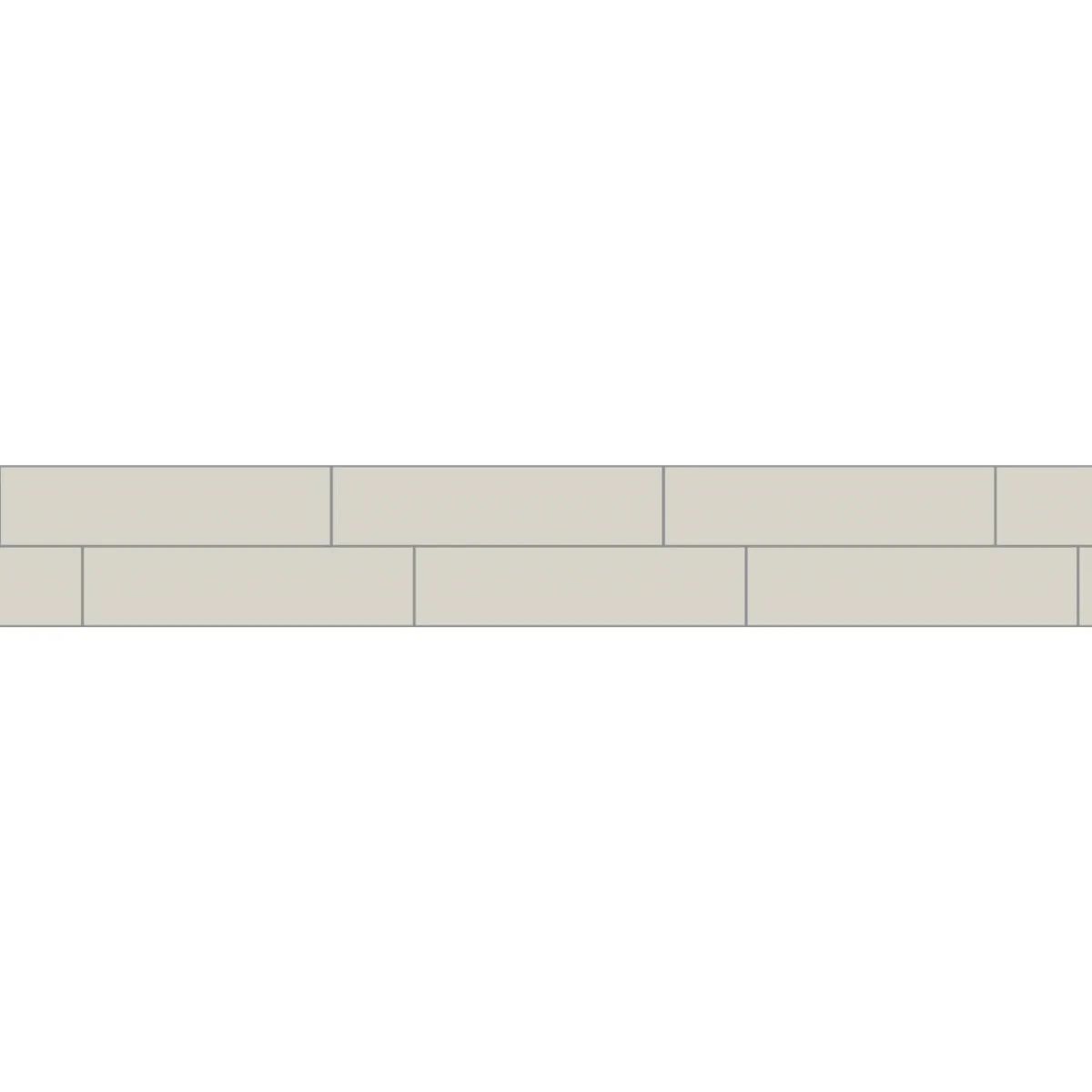 Simple Border 1 Dover White