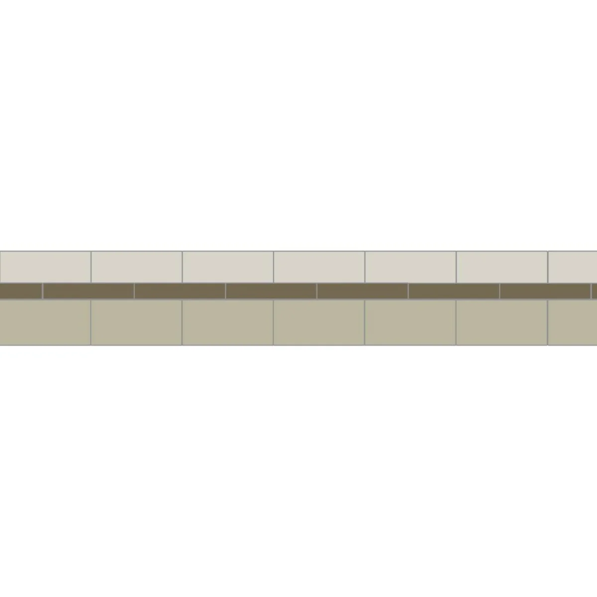 Simple Border 3 Dover White, Chester Mews & Holkham Dune