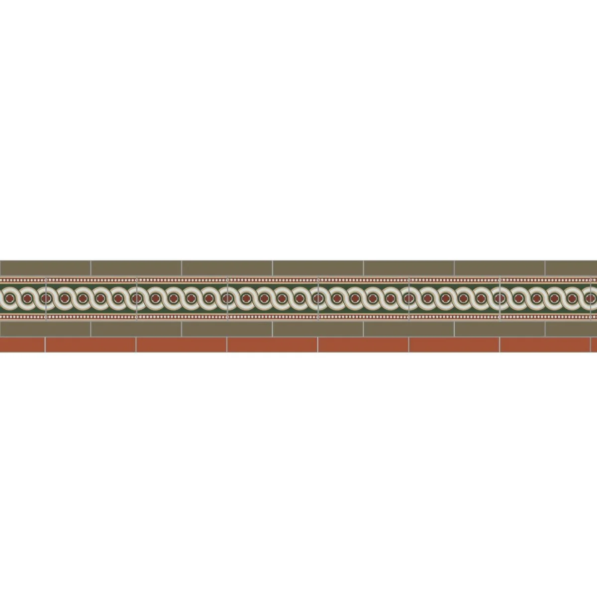 Simple Border 4 Red, Green & Telford