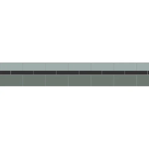 Simple Border 3 Black, Grey & Revival Grey