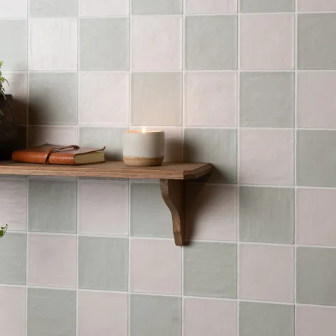 Satin Field Tile Thyme