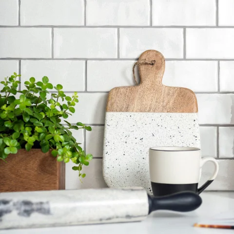 Porcelain Arcadian Half Tile (wall)