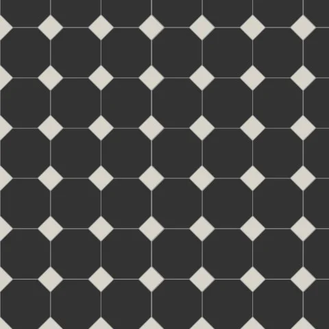 York Black and Dover White Inverted