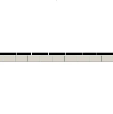 Simple Border 5 Dover White & Black