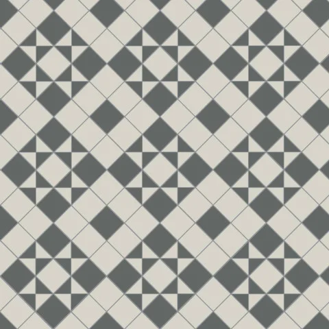 Braemar Revival Grey and Dover White