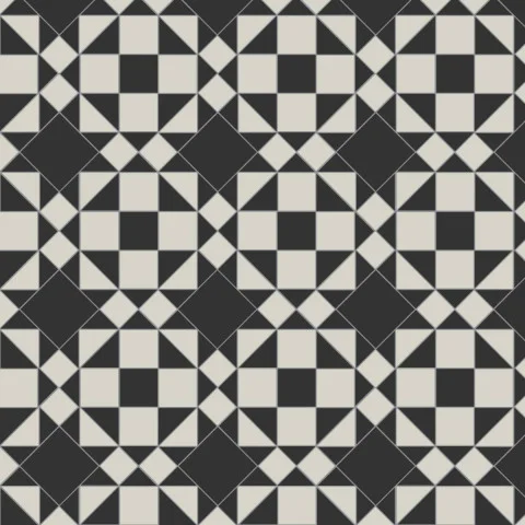 Eltham Black and Dover White