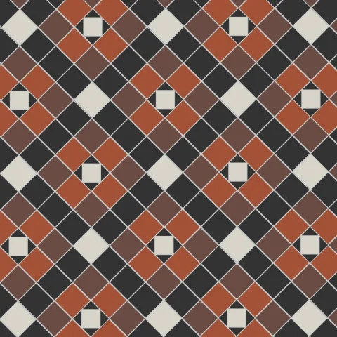 Richmond Black, Brown, Dover White & Red