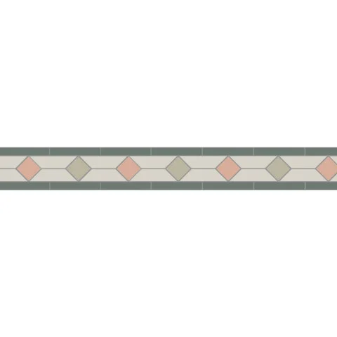 Clare Carnation Pink, Chester Mews, Dover White & Revival Grey