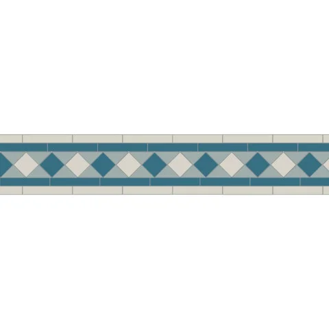 Bennett Grey, Dover White and Pugin Blue