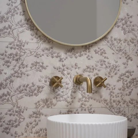 Pine Patterned Single Tile (wall)