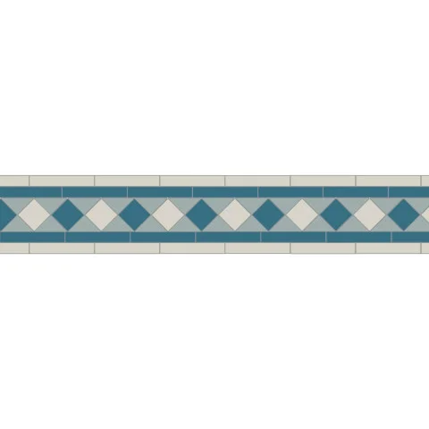 Bennett Grey, Dover White and Pugin Blue