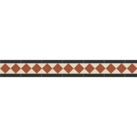 Kingsley Black, Red & White
