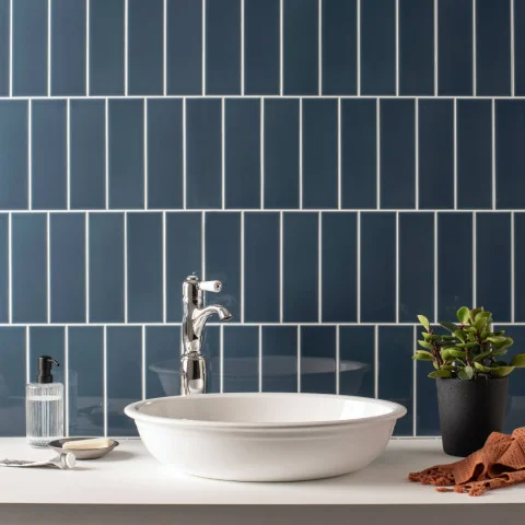 Ascot Blue Field Tile (wall)